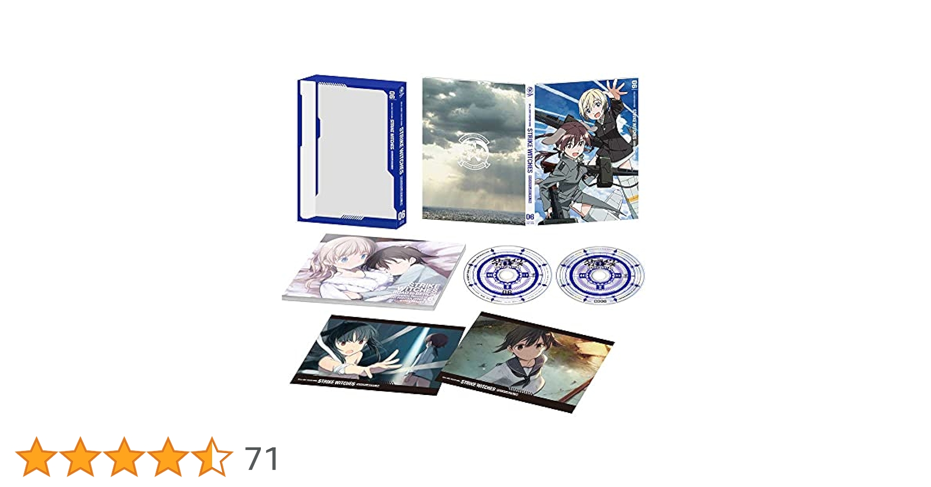ストライクウィッチーズ ROAD to BERLIN 初回　DVD　全6巻セット ストライクウィッチーズ ROADtoBERLIN 全6巻セット DVD アニメ