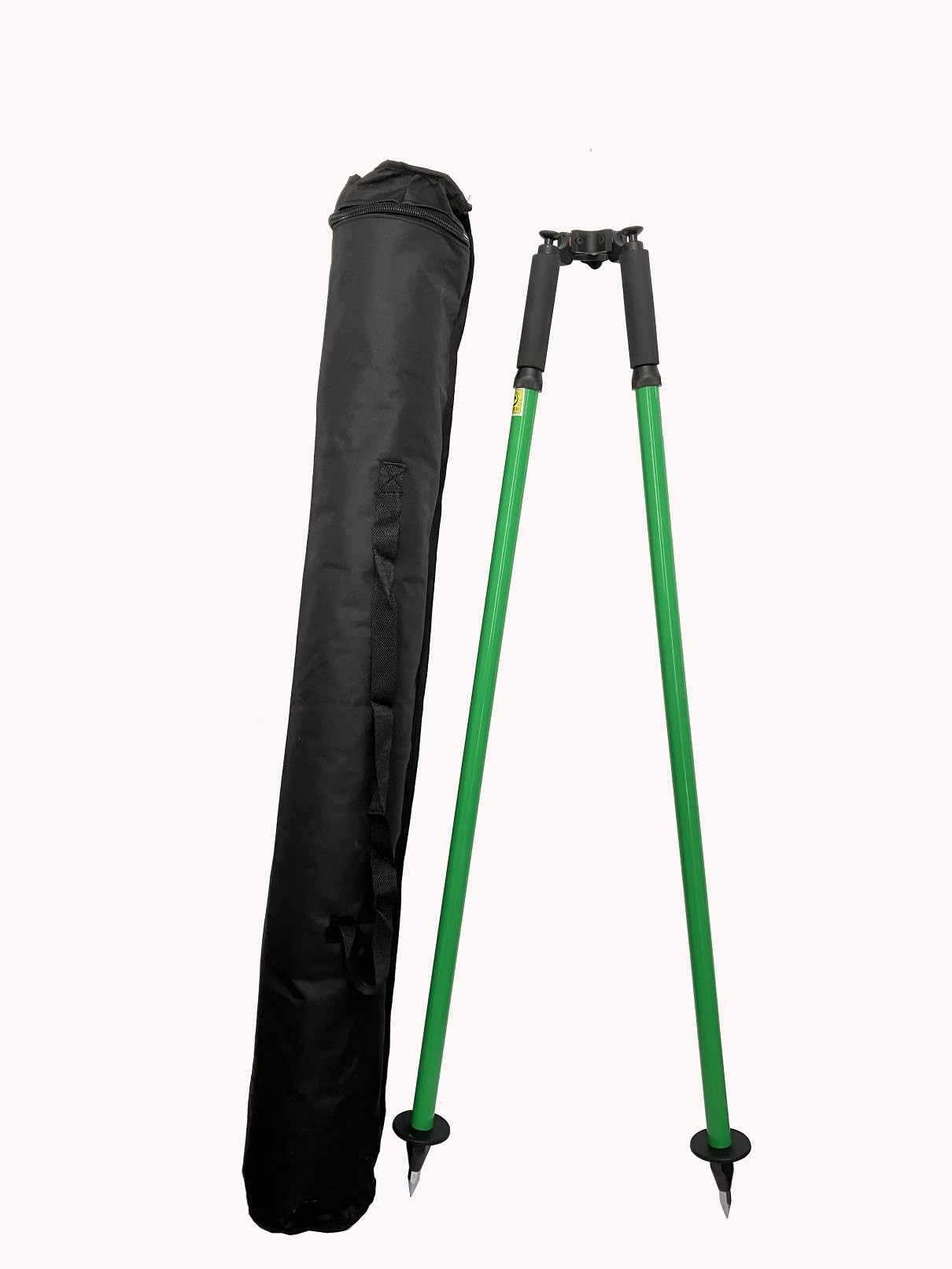 Surveying Bipod Tripod Thumb Release Aluminum Telescopic Stand for Prism Poles Land Survey GPS Rover Poles of Total Station GPS GNSS Rods