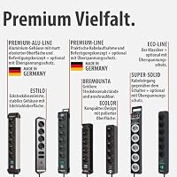 Brennenstuhl Premium-Line Steckdosenleiste 6-Fach mit USB, 3m – Ansicht 9