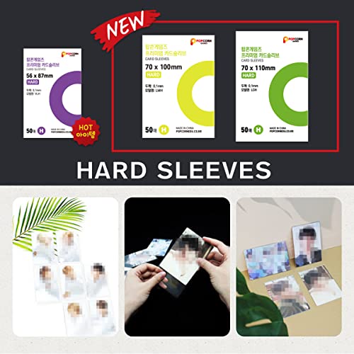 [Popcorn Games] Premium Card Sleeve (56×87mm, Hard) - Thumbnail 2