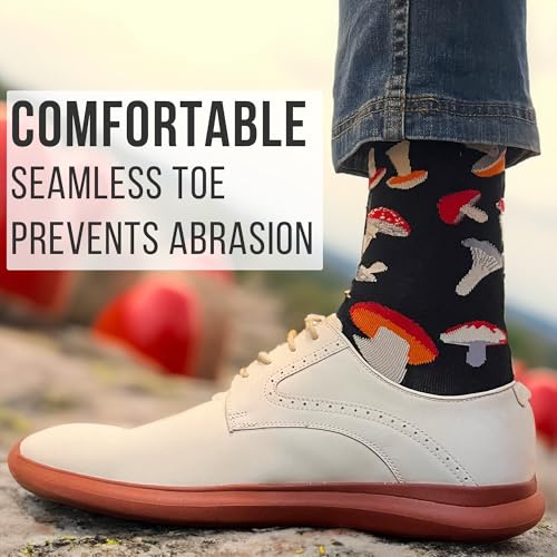 Men's Premium Comfort Mushroom Socks3