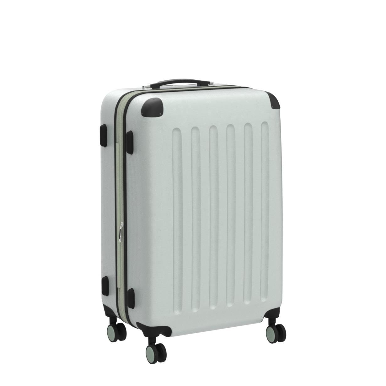 HAUPTSTADTKOFFER - Spree - Maleta rígida, Trolley expandible, Equipaje de Viaje, 4 Ruedas Dobles, TSA, 65 cm, 74 litros, Champán — view 122