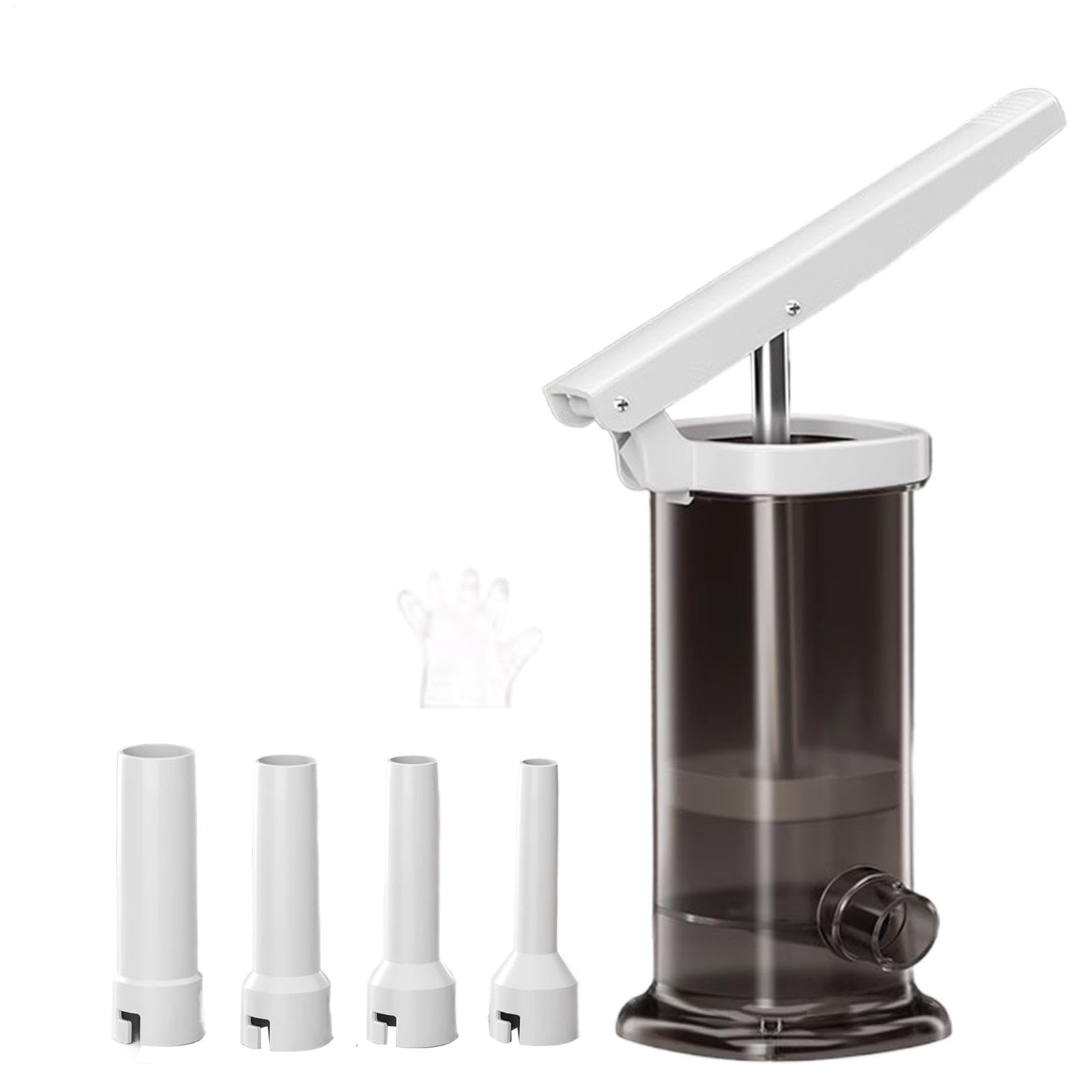 Máquina de llenado de salchichas de gran capacidad 10.5 × 17.8 cm para salchichas caseras