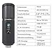 immagine 2MAONO PM421 - Microfono a condensatore a condensatore con silenziatore monocomando, microfono USB 192KHZ/24BIT e manopola di guadagno microfono per trasmissione, registrazione, gioco, YouTube