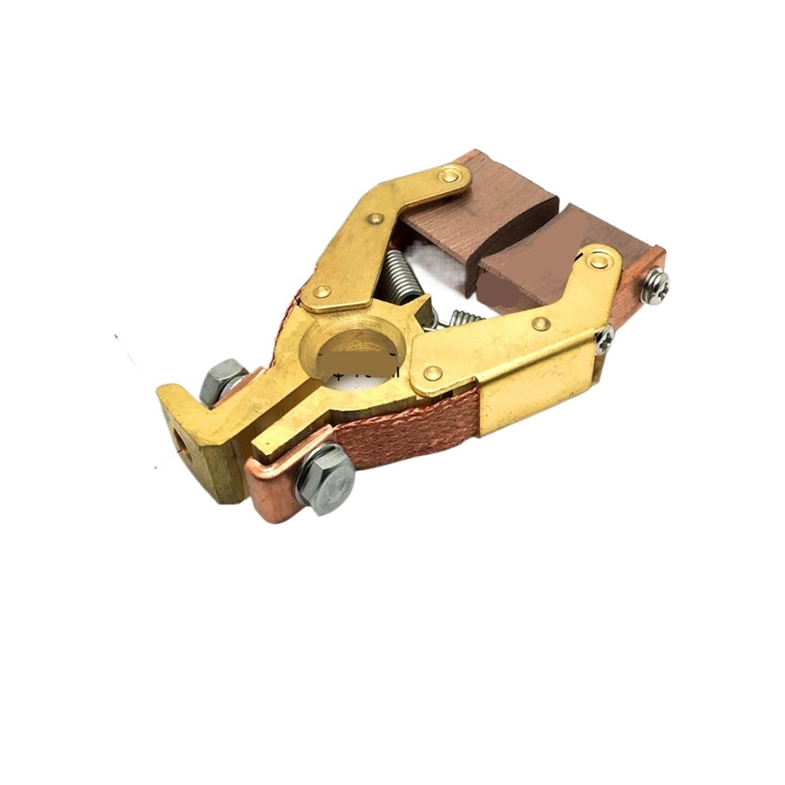 Uchwyt na szczotkę węglową z podwójną nóżką, 4 szt. 10 x 32 mm Cu90 10 x 20 mm Cu60 10 x 25 mm Cu60 10 x 25 mm J204 pasuje do elektronarzędzi (10 x 32 mm Cu90)