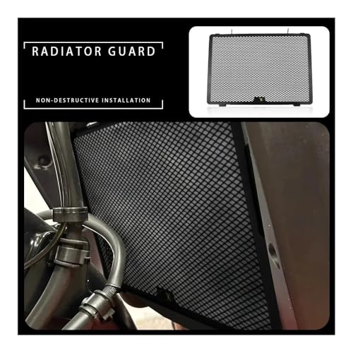 Grille de protection radiateur MT-09 2017-2020 : calandre moto robuste