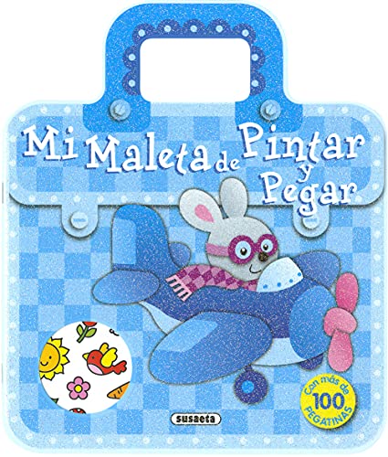 Mi maleta de Pintar y pegar (Pinta y decora con pegatinas)