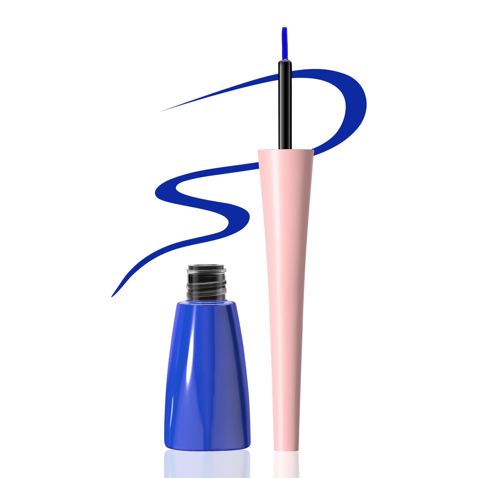 Boobeen Liquid Eyeliner Pen, Colored Eye Liner Waterproof Smudge Proof