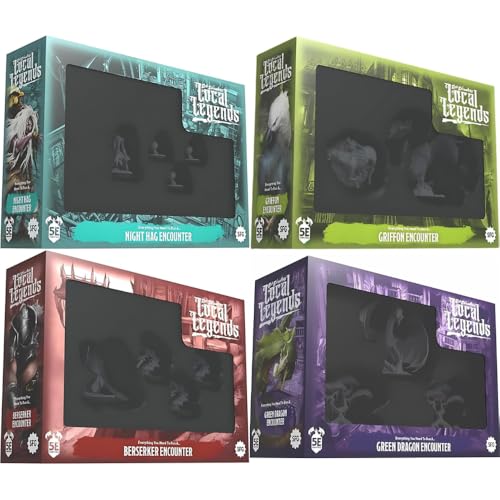 Godtear Lot de 1 champions assortis pour vos soirees jeux