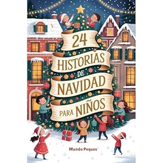 24 HISTORIAS DE NAVIDAD PARA NIÑOS Audiolibro Por Mundo Peques arte de portada