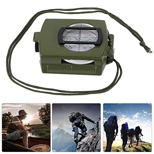 Brújula militar Lensatic para supervivencia y senderismo miniatura 5