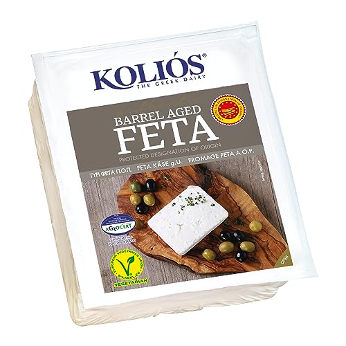 Kolios Authentic Barrrel Aged Feta Cheese P.D.O -150g (chilled)