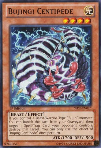 Yu-Gi-Oh.bujingi ciempiés (shsp-en026)Shadow Specters1st EditionComún