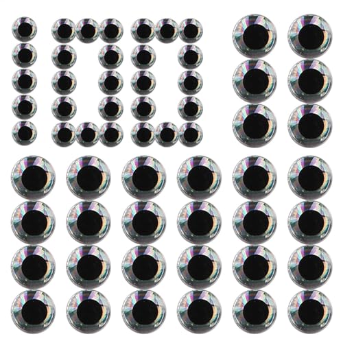 Lunaobrik �l�H�t�B�b�V���A�C�x�C�g - 100X 3D�l�H�t�B�b�V���O�A�C | 8mm �t���C�^�C�C���O�f�� ���A�[�N���t�g���C�L���O�L�b�g ���S�Ҍ���