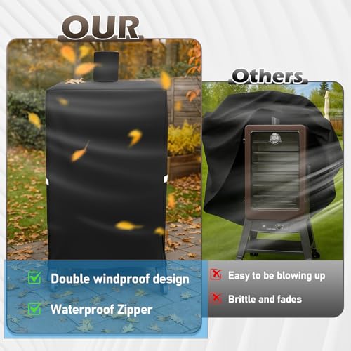 Image of Utheer Smoker Cover for Pit Boss Vertical Smoker, 600D Waterproof