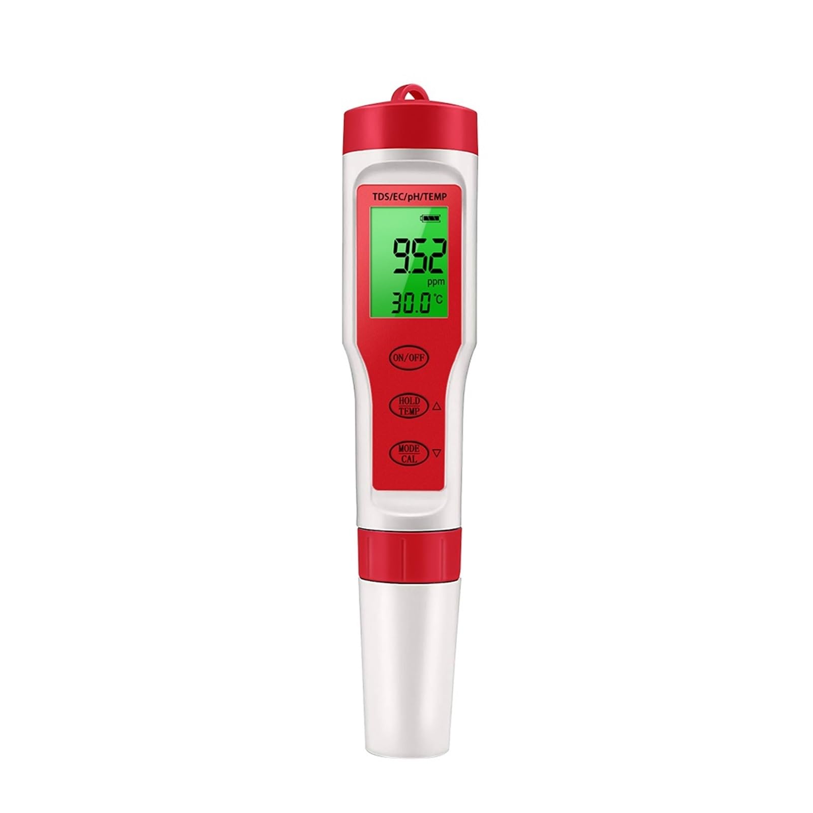 Medidor De PH Profesional 4/3 En 1 TDS/Temp/EC Ph Probador Calidad Del Agua Pluma Detector Conductividad Monitor Herramienta Medida Pureza(EZ-9908 4 IN 1)
