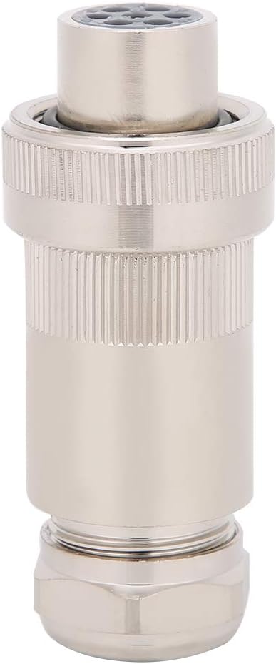 Aviation Connector Plug 7Pin, Nylon Proportional Valve Plug, Waterproof Aviation Connector for Proportional Valve, Servo Valve Connector, ANKROYUsgthm3bz2u