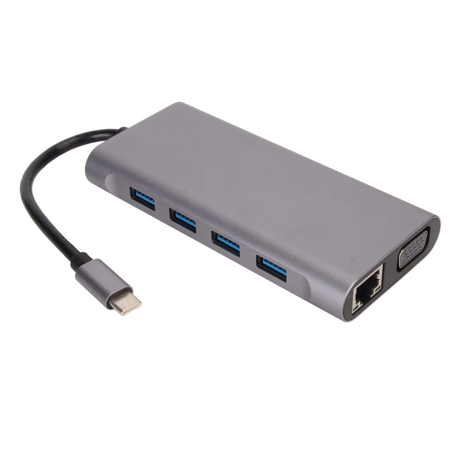 SIXRUN USB C Hub 11 in 1, 4K HD VGA 87W PD 5Gbps