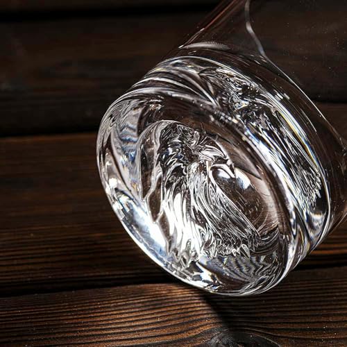 Image of Melbify Plain Eagle Whiskey Glass Gift Set | 6 pcs Set | 300 ML | Ultra-Premium | Imported | Luxurious | Ideal for Wedding Gifts, Anniversary, VIP and Corporate Gifts