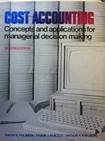 Cost Accounting/1Disk: Concepts and Applications for Managerial Decision Making 0070103100 Book Cover