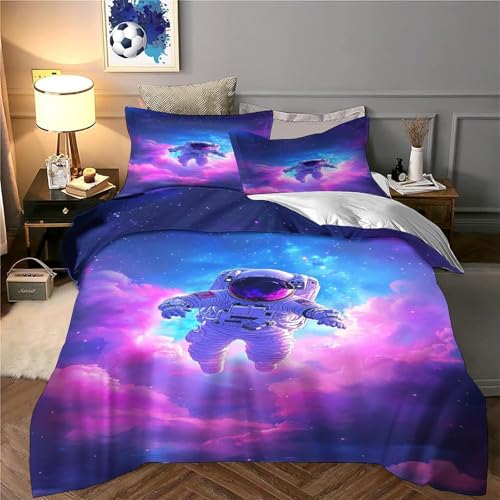 Parure de lit 3d effet microfibre résistante design art mural moderne - 6