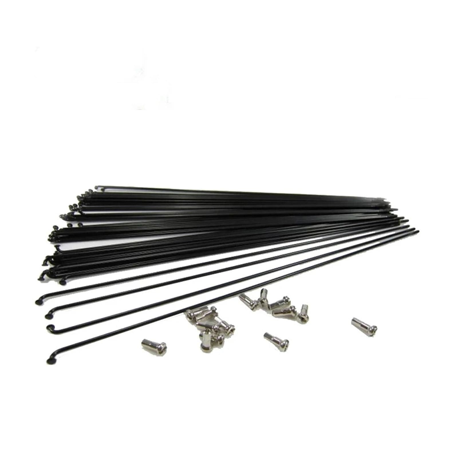 Raggi Bicicletta Raggi 36 Pezzi Accessori Bici 170mm-290mm 26 Pollici 700C Ruote for Mountain Bike Capezzoli for Raggi for Biciclette for Ciclo in Acciaio Inossidabile