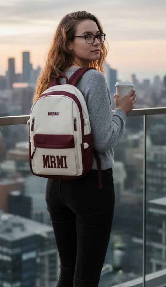 Image of 40 L Unisex Korean Style Laptop Backpack | Stylish Casual Travel Backpack for Men And Women