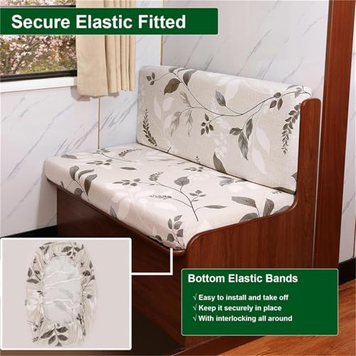 Housses de coussin de dinette RV stretch pour masquer l'usure des sièges - 6