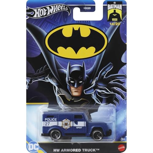 Hot Wheels Camión Blindado Batman 85 Años 14/20 miniatura 1