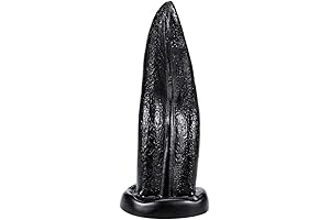 8.07-Inch Pleasuring Tongue Dildo with Enhanced Anal Stimulation