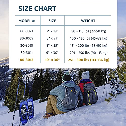 Yukon Charlies Advanced Snowshoe, 1036 #TOP6