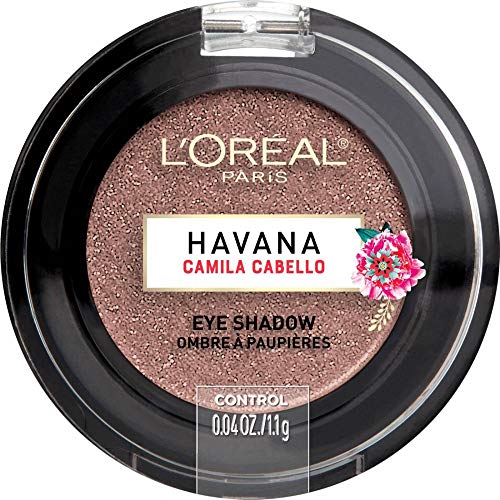 L'Oréal Paris Extra gepigmenteerde romige oogschaduw, Havana Eye Shadow Control, Havana Camila Cabello Limited Edition, Bruin