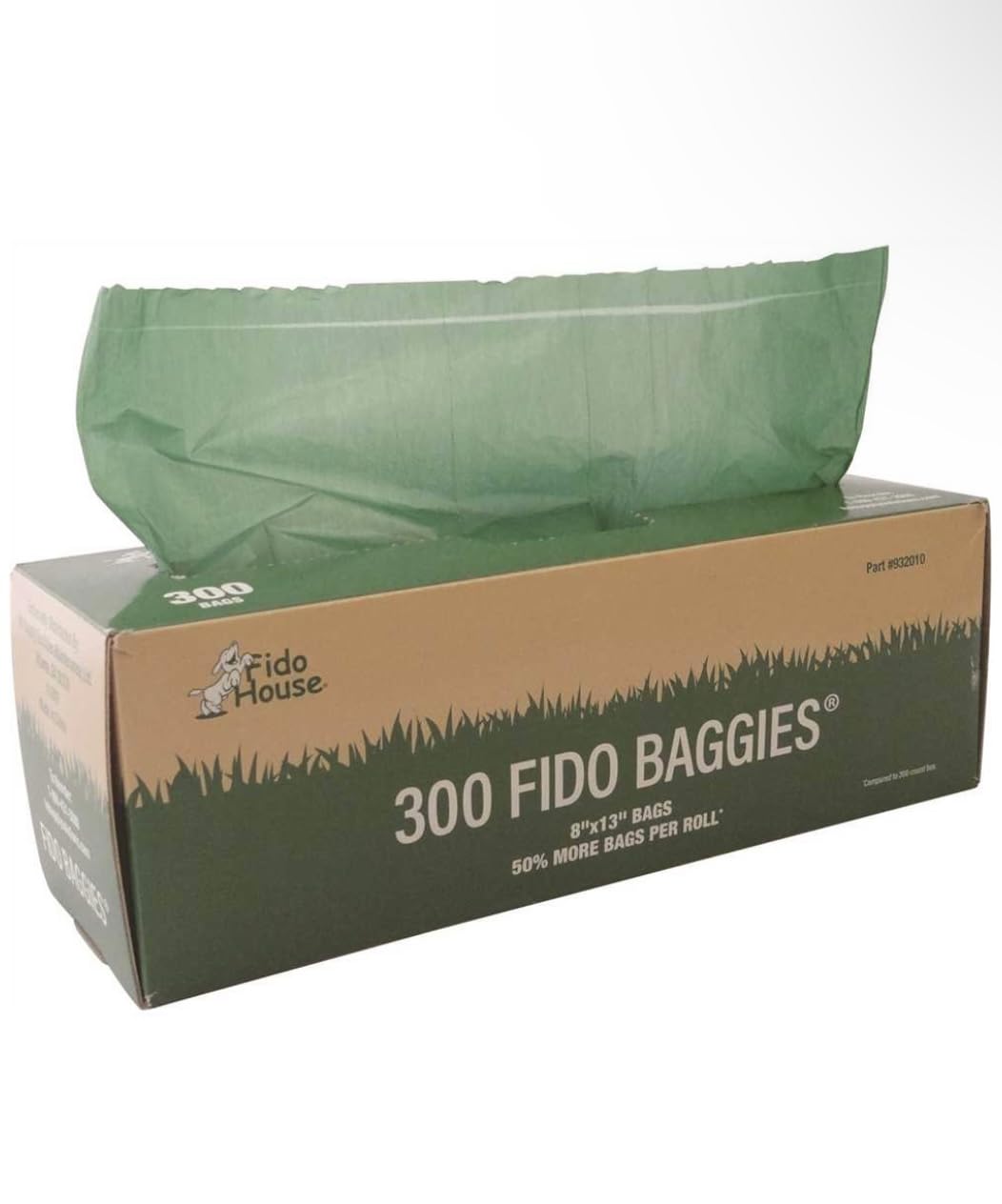 Fido House® Fido Baggies® Pet Waste Station Bags (10-Case) (300 Bags/Roll)