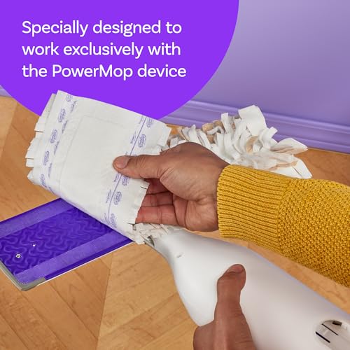 Swiffer PowerMop Wood Mopping Pad Refills for Floor Cleaning, 11 Count - image 6