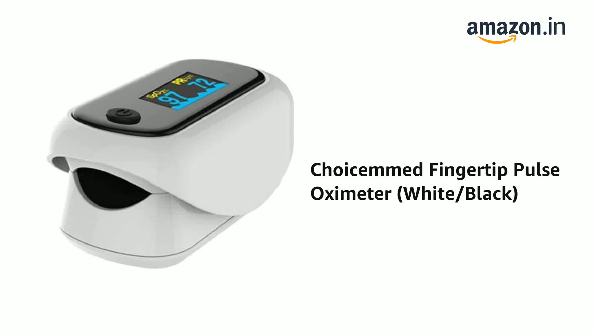 ChoiceMMed MD 2000A - Oxymètre De Pouls à Doigt - Occasion Très Bon état