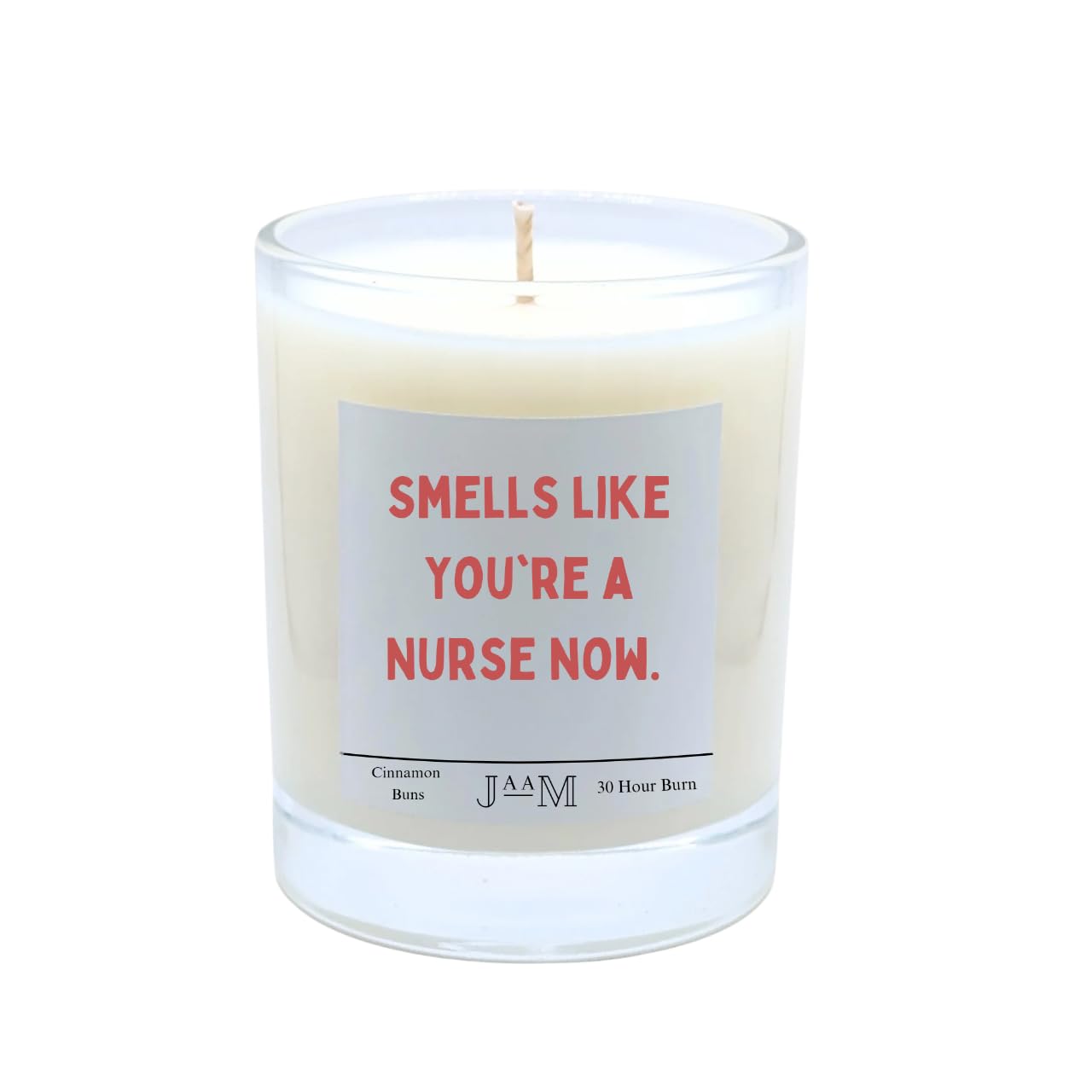 Qualified Nurse Candle Gift Set with Matches - 200ml Soy Wax Candle with Gift Box for New Nurse for Her Student Graduate Gift (Pina Colada)