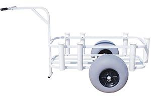 Sea Striker Balloon Tire Aluminum Beach Cart