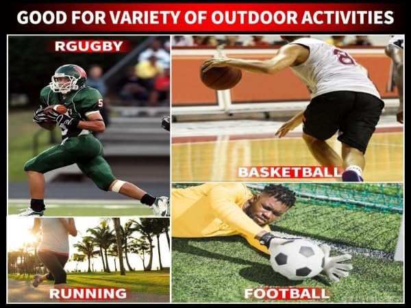 Eicolorte Men's Padded Compression Shirt Football Chest Rib Protector Heart Sternum Guard Impact Shirts Short Sleeve Protective Shirt for Adult Rugby Basketball Baseball Softball - Image 10