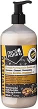 Real Natura - Salt-Free Shampoo Pro-Repair Pump Coffee - Intensive Repair - Hair Strengthening - Soft and Shiny Hair - Protection and Prevention - Natural Formula - 500ml