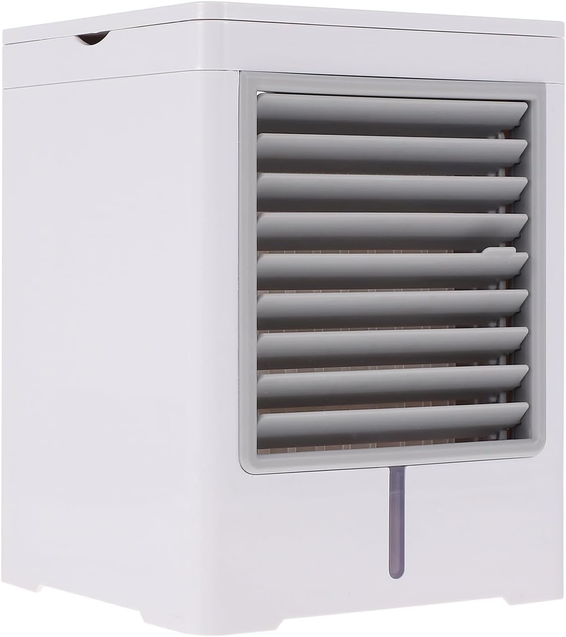 Mikinona Portable USB Mini Air Cooler Fan, Desktop Personal Cooling Tool for Office and Home Use, Compact Plastic Evaporative Air Conditioner with Quiet Operation and Birthday Option