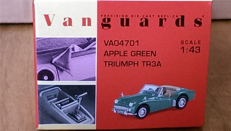 Amazon.com: Corgi for Triumph TR3A Apple Green Limited Edition 1