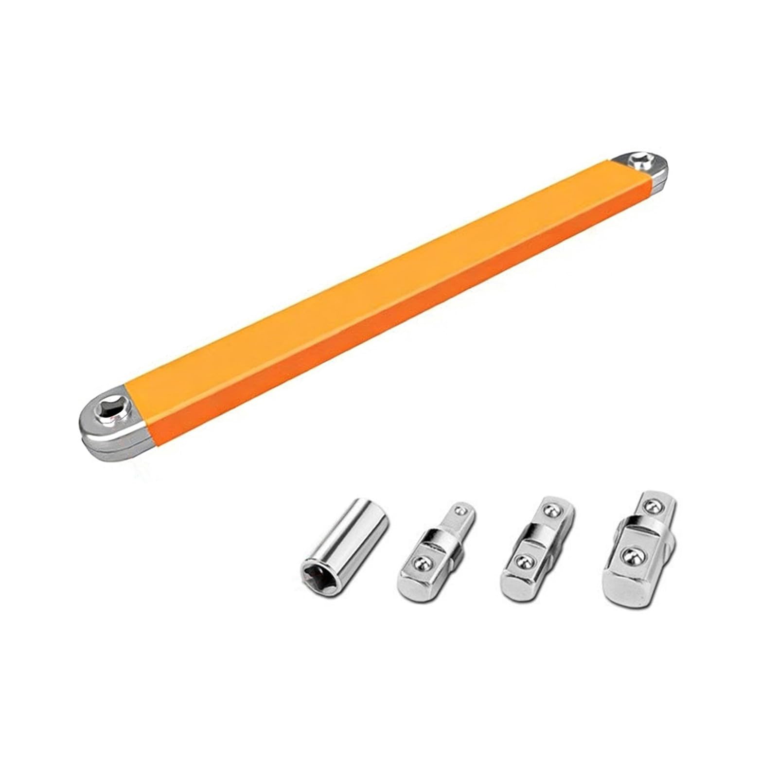 NRVTRE Ratchet Torque Extension Wrench Multipurpose Wrench Multifunctional Offset Extension Wrenches with Adapter Offset