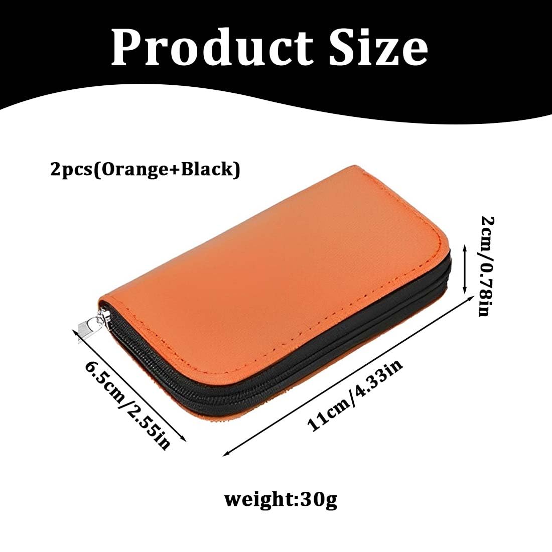 2 Pezzi Custodia per Schede di Memoria, Custodia per Memory Card,Porta Schede SD, 22 Fessure, 18 Slot per Schede per SD, SDHC, Micro SD, Mini SD e 4 Slot per Schede CF, Microfibra