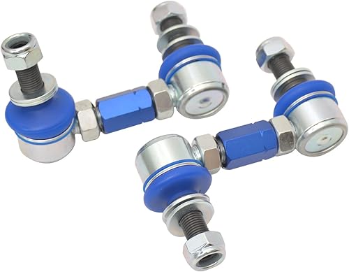 Kit de eslabones de barra estabilizadora delantera, barra estabilizadora ajustable, compatible con NISSAN NAVARAPATROL 2010-onX-TRAIL 2002-2007,