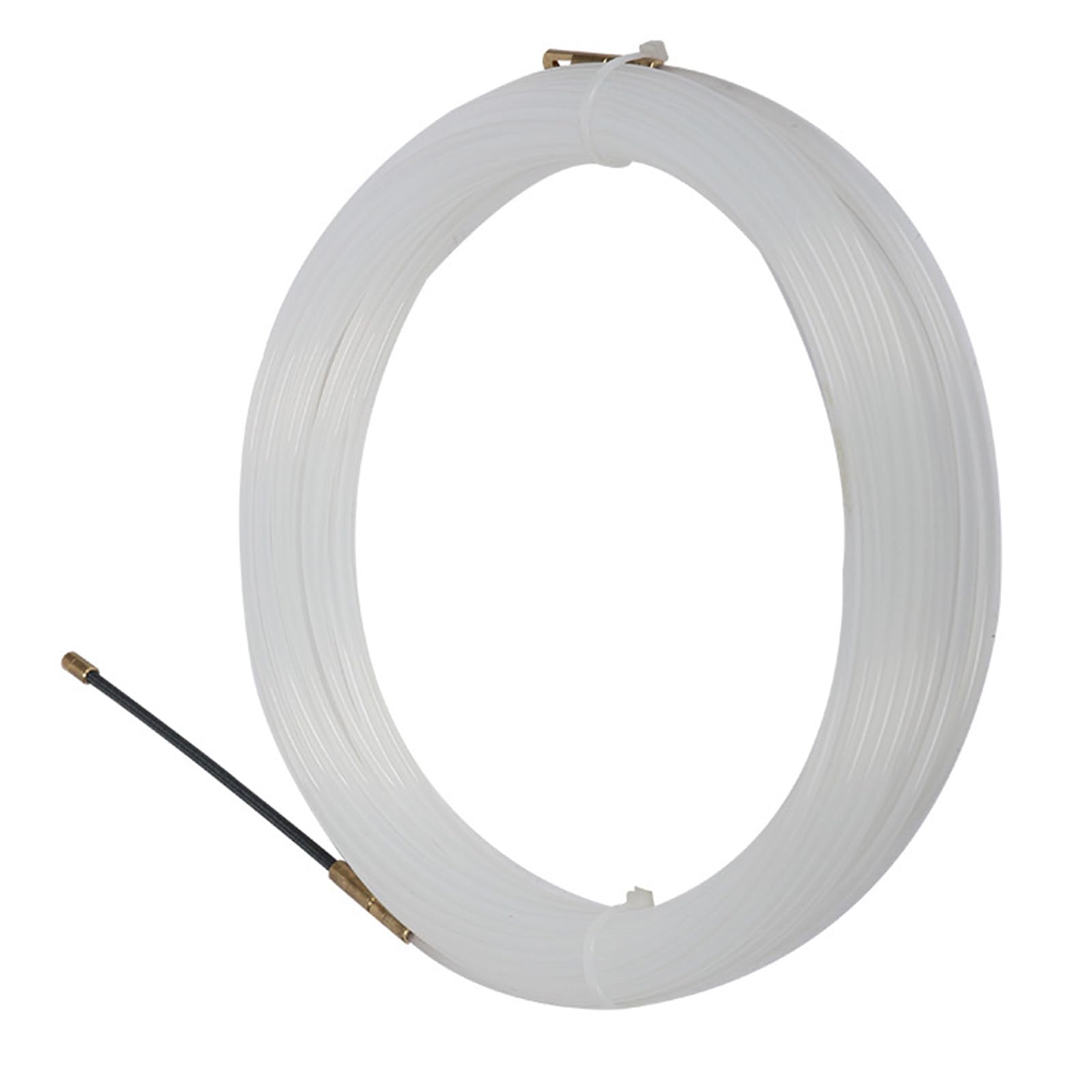Upgraded Cable Threader 10 Meters Rugged 3mm Nylon Spiral 10 Meter Nylon Retractable Line Conduit Navigation