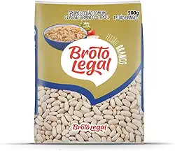 Feijão Branco Broto Legal 500g Pacote