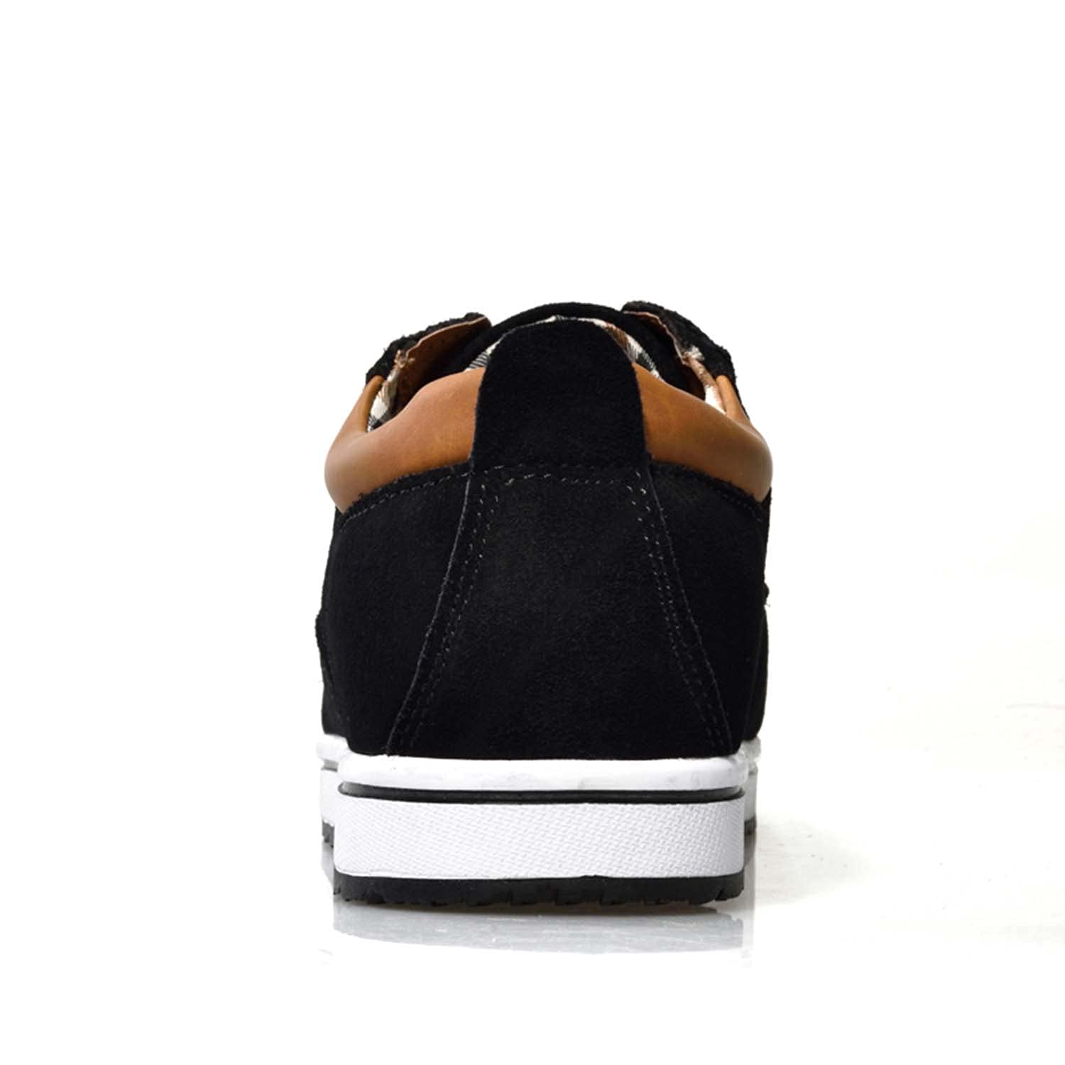 Meidiastra Zapatos de Ascensor de Altura Invisible para Hombre, Transpirables, con Cordones, de Moda, Zapatos de Vestir de Oxford, Zapatos de Vestir Casuales - 2.36 Pulgadas más Alto