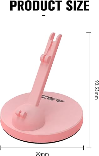 Miniatura 6 de Ajazz Games Mouse Bungee - Sistema de gestión de cable flexible giratorio de 360 grados para juegos de eSports FPS (rosa)