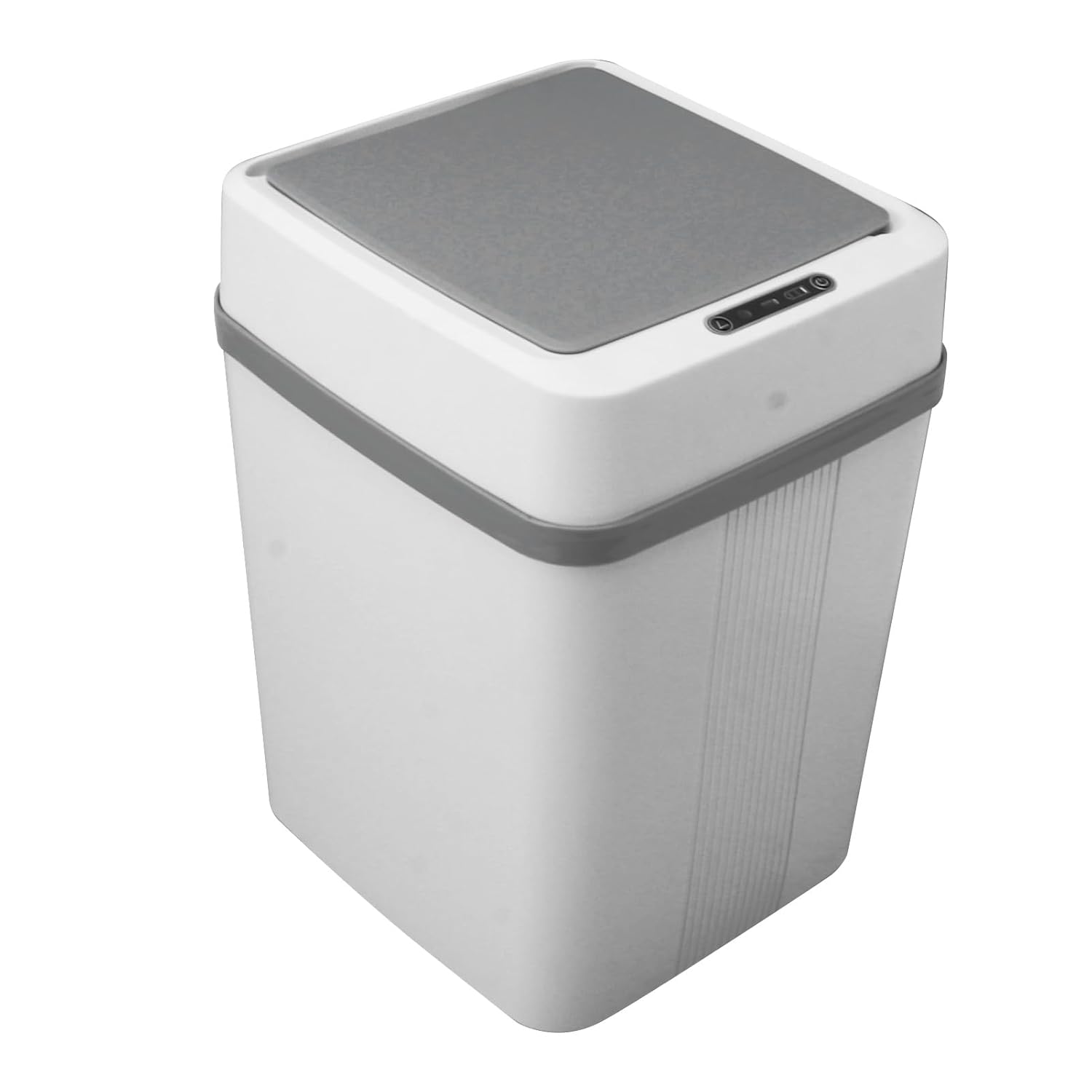 JTLB Motion Sensor Trash Can Smart Automatic Garbage Can with Lid for Bedroom Bathroom Kitchen Office 12L