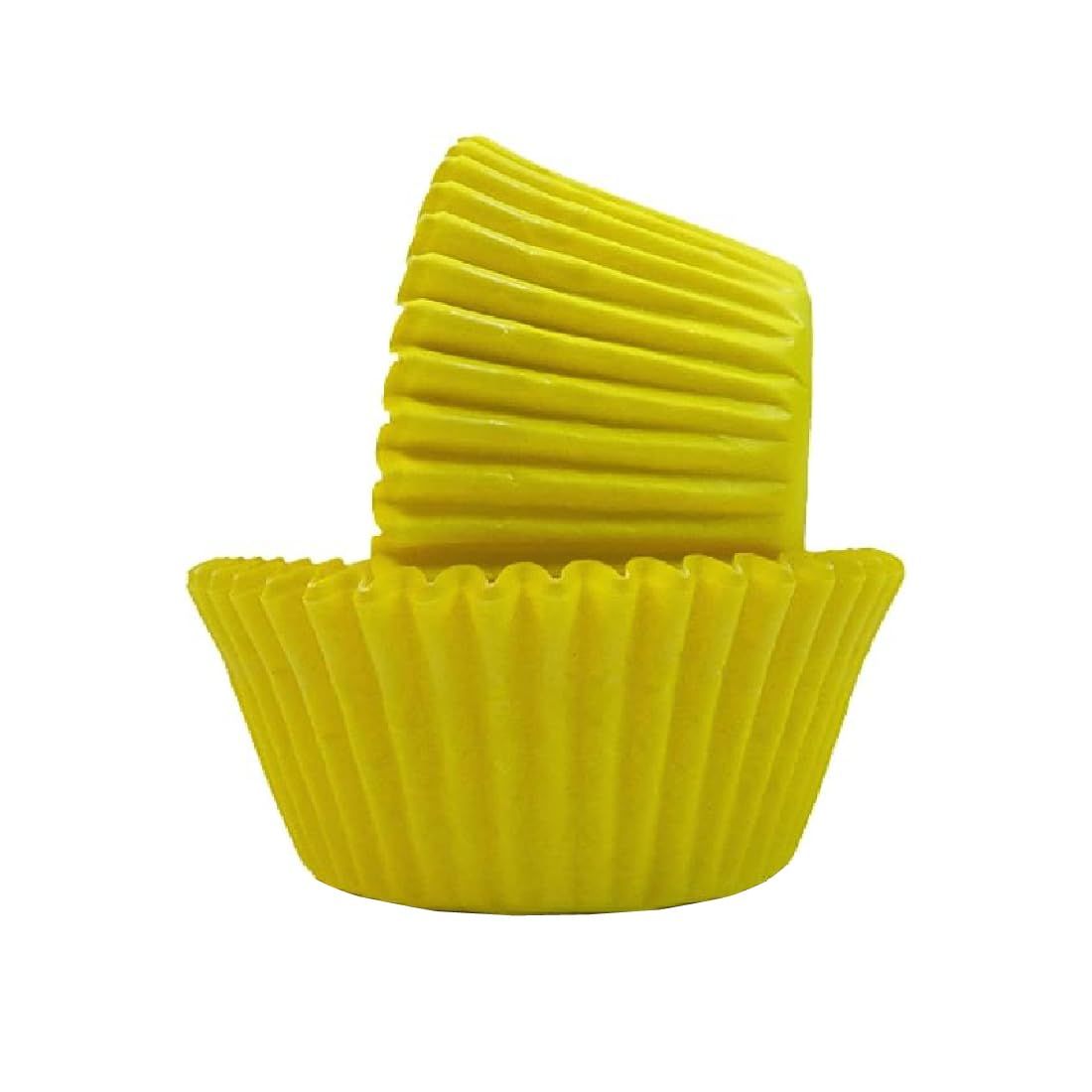 Regency Wraps Greaseproof Baking Cups, Solid Yellow, 40-Count, Standard.